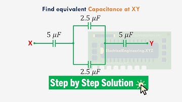 Equivalent Capacitance Solved Circuit Example Problem No 3