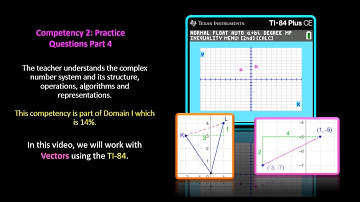 TExES 7-12 (235) Math Exam Competency 2:  Practice Part 4