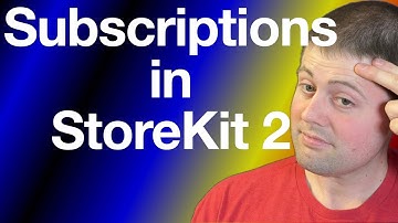 In App Purchase with Subscriptions using StoreKit 2 and SwiftUI