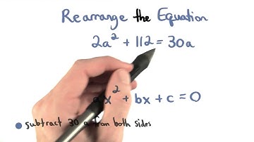 Rearrange the Equation - Visualizing Algebra