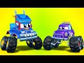 ¡La batalla del CAMIÓN DEL MONSTRUO! | Super Camión | Car City World App