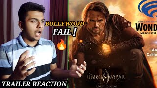 UmroAyyar A New Beginning TRAILER REACTION!! | Hollywood level VFX 🔥🔥