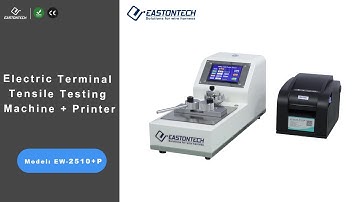 EW 2510+P Electric Terminal Tensile Testing Machine + Printer EASTONTECH