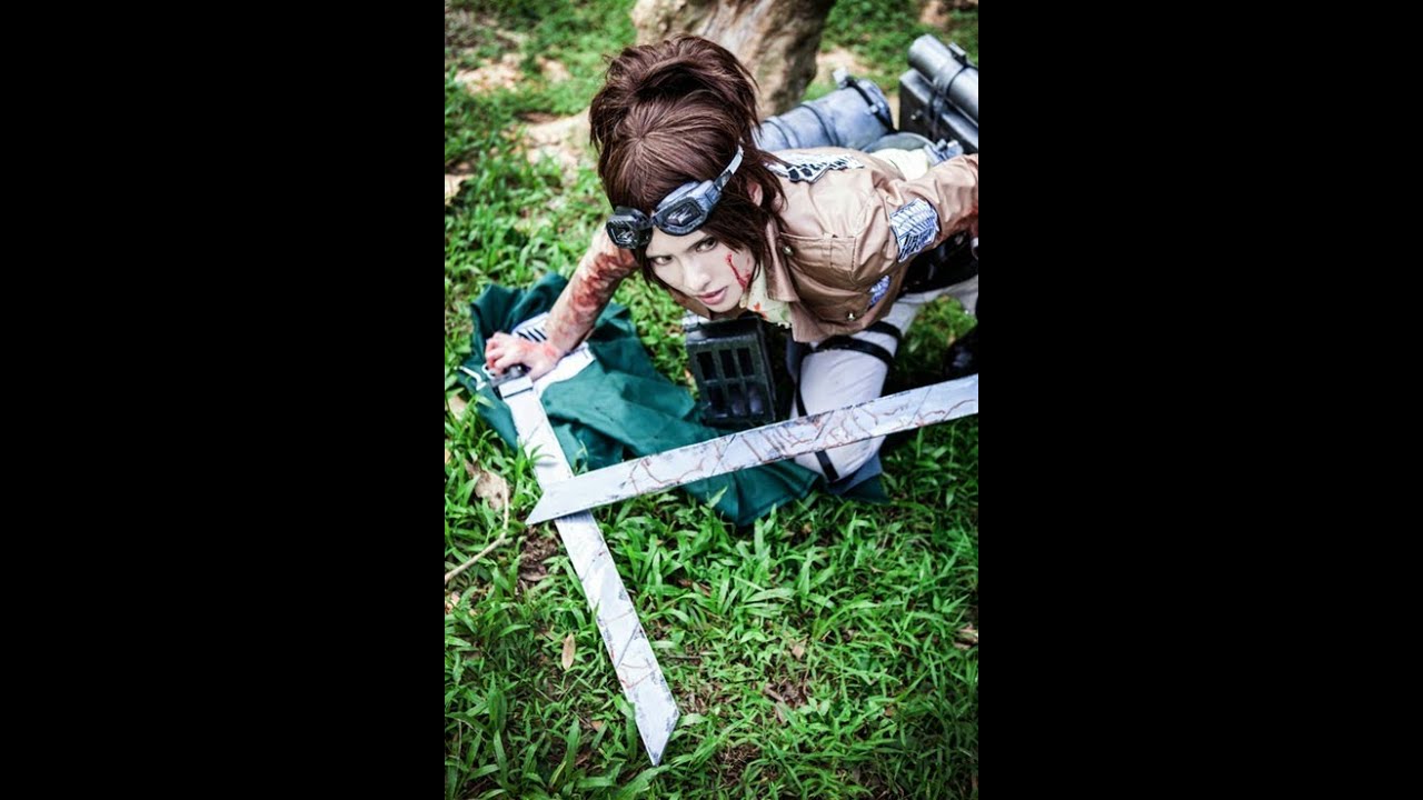 進撃の巨人コスプレ ハンジ特集 次期隊長は美しい Youtube