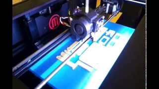 Makerbot 2.0 printing plotclock kit