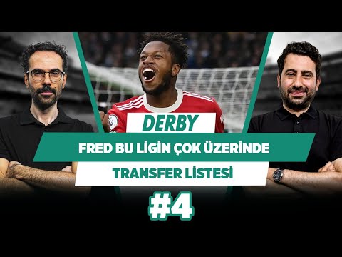 Galatasaray, Manchester United'taki karışıklıktan yararlanıp Fred'i alabilir | Transfer Listesi #4