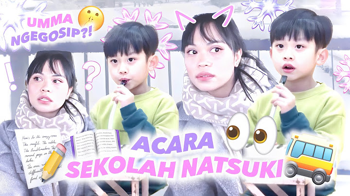 ACARA DI SEKOLAH MAS NATSUKI BESTI