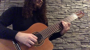 Animal Crossing - Title Theme (On 8 string classical guitar!)