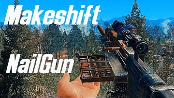 Fallout 4 Mods - Makeshift Nailgun - weapon mods - PC & XBOX - By Pigness