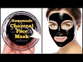 Homemade Charcoal Face Mask | Get Rid of Oily Skin, Acne &amp; Pimples