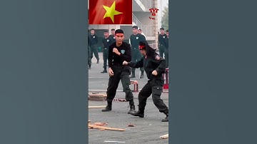 Mãn Nhãn Với Những Màn Trình Diễn Võ Thuật -Khí Công Của  Lực Lượng Cảnh Sát Cơ Động Việt Nam #army