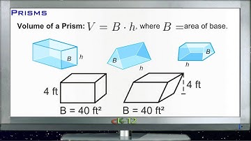 Prisms: Lesson (Basic Geometry Concepts)
