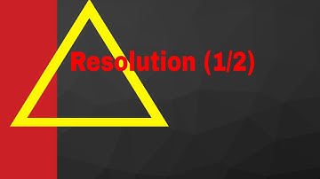 Resolution (1/2) | second secondary  | First Term | Statics