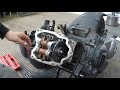 Cylinder and piston removal step by step piaggio vespa GTS 125CC AND 300CC