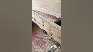 Teak wood joint for door making #woodworking carpenter #woodtricks Door making