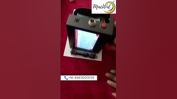 Handheld Inkjet TIJ Printer | 5 line batch coding machine | MRP, EXP Printing on Label, Carton, box