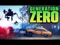 ЛИНИЯ ОГНЯ И ПУСТЫЕ ПРОСТРАНСТВА - Generation Zero - ВЫЖИВАНИЕ В КООПЕ - СТРИМ #5