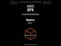 AWS EFS - Flashcards (Basics) #devops #cloudcertification #aws #EFS #FileStorage