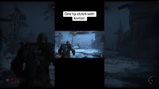 ONE HP CLUTCH! #godofwar #algorithm #boss #fight #capcut #narly #kratos #huntress #fypシ゚viral #fyp