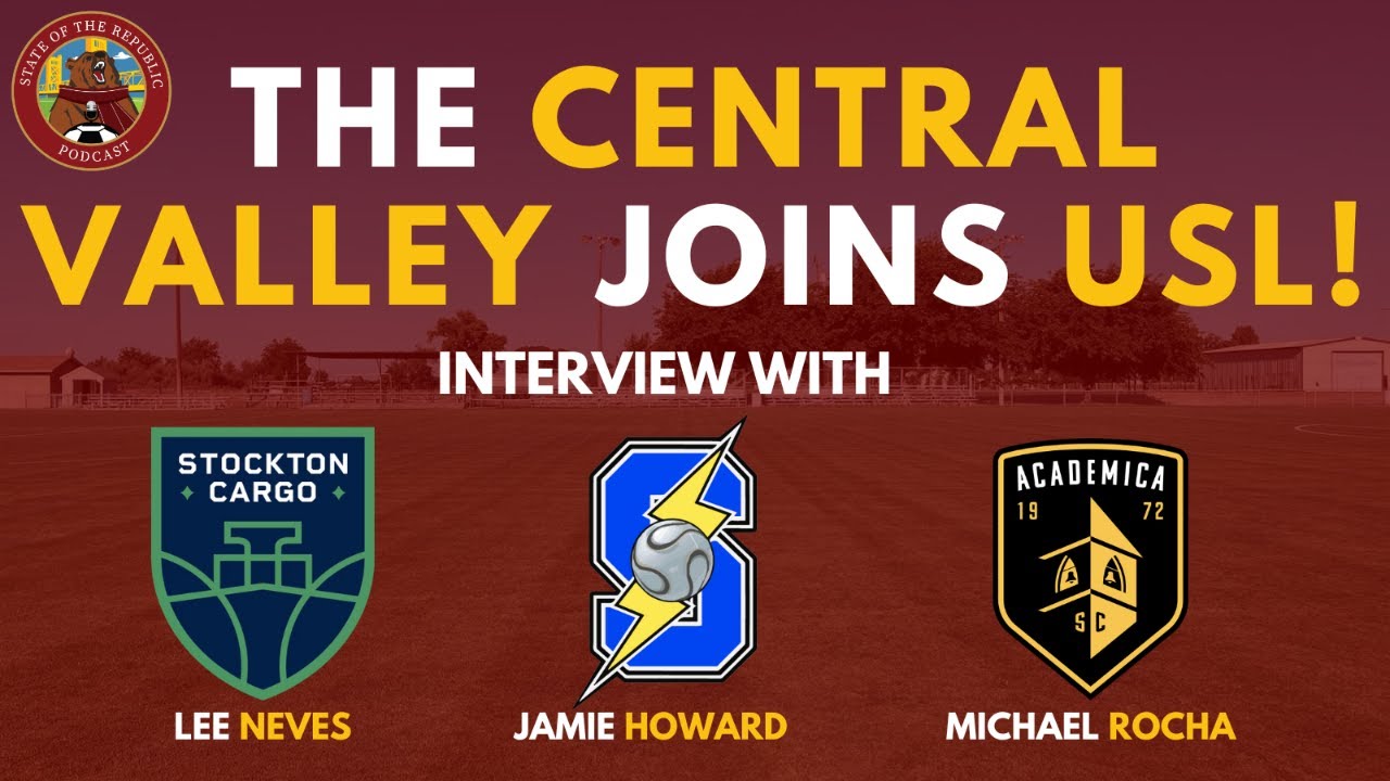 The CENTRAL VALLEY JOINS #USL!! Welcome to USL Stockton Cargo, Cal Storm, & Academica SC!! The CENTRAL VALLEY JOINS #USL!! Welcome to USL Stockton Cargo, Cal Storm, & Academica SC!!