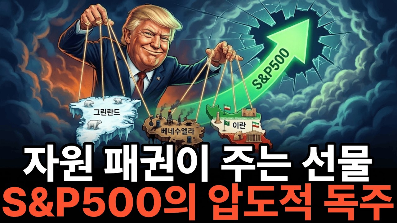 트럼프의 자원 패권이 S&P500 배당금을 늘려주는 원리