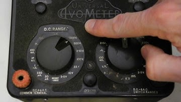 The AVOmeter Model 8 Mark III Multimeter