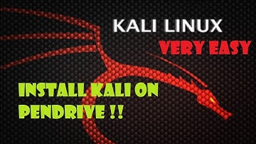 How to create Kali LiNUX USB Portable OS
