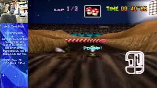 Mario Kart 64 Wario Stadium NSC flap in 1:14.53 (NTSC)