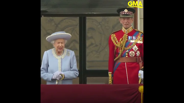 Queen Elizabeth II makes 1st Platinum Jubilee appearance l GMA - DayDayNews