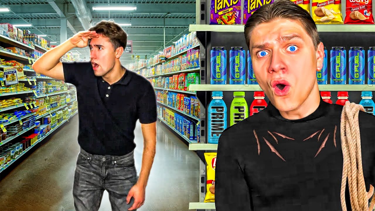 Kurragömma I En MATBUTIK!