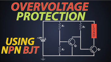 How to design NPN BJT based Overvoltage protection? Overvoltage protection using NPN BJT.