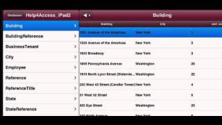 Help4Access.com - Demo MS Access running on iPad2, iPhone and Cloud - PART 1