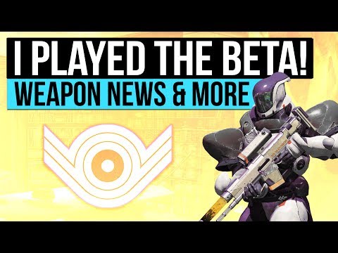 Destiny 2 | I PLABride Flowers THE BETA! - New Gear Shaders, Mods, Armor Stats & First Impressions!