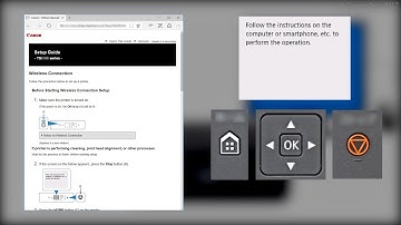Connecting the printer and a computer - 3/4 (Windows) (TS5100 series)