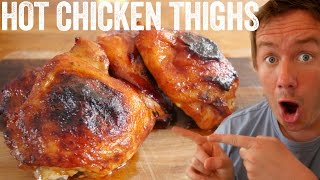 HOT CHICKEN THIGHS RECIPE