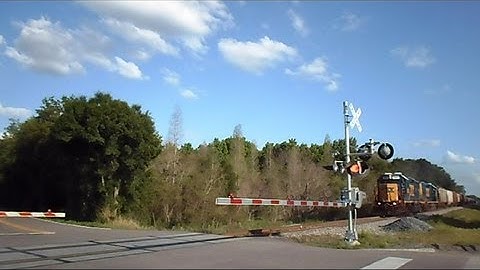 CSX Train Full Speed Ahead