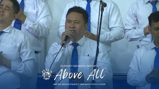 Video thumbnail of "Above All  | JMCIM Marilao Bulacan JESUS Finest Generation Choir | February 25, 2024"