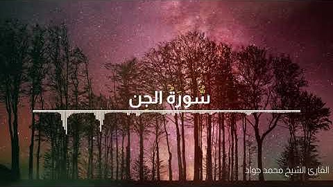 سورة الجن بصوت القارئ الشيخ محمد جواد