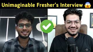 Java Interview Experience (Fresher)