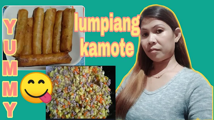 LUMPIANG KAMOTE | ORIGINAL RECIPE by Janet Pulido