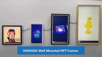 21.5" 22" 32" 33" 43" 49" 55" digital art frame nft-nft wall frame-nft frame display-HUSHIDA