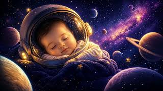 🚀 2 Hours Space Lullaby for Babies | Soft Piano & Music Box | Deep Sleep Music for Infants