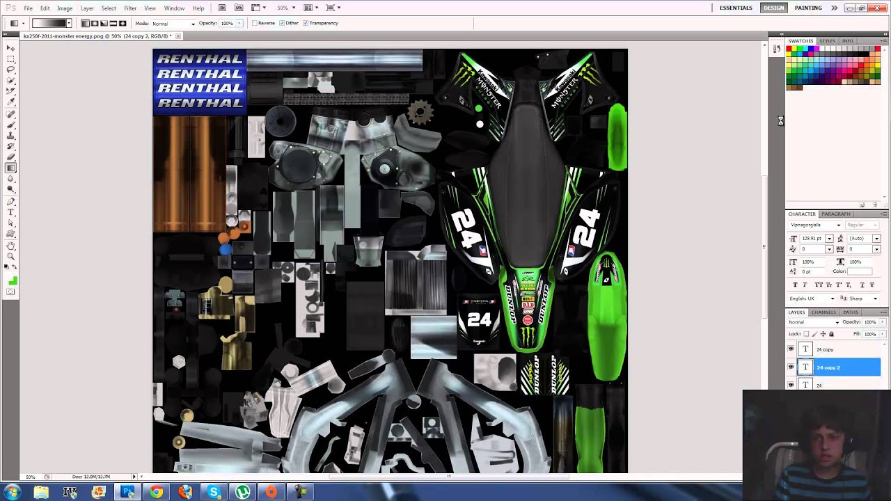 mx simulator template work in photoshop youtube