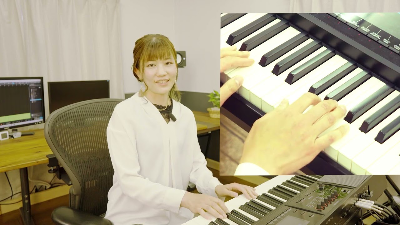 キーボード講座 1」（初心者さん向け）ドレミと基本コード――キーボード