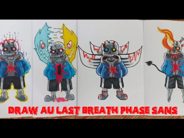 How To Draw Ink Sans Phase 3 shanghaivania Cách vẽ Mực Sans Giai Đoạn 3 -  BiliBili