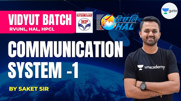Communication System - 1 | L:1 | #RVUNL #HAL #HPCL Exam Preparation | Vidyut Batch | Saket Sir