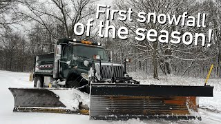 Plowing Snow for the Township