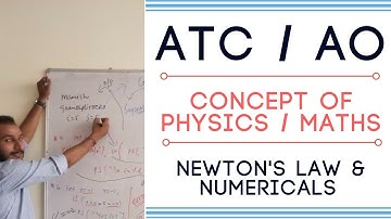 #ATC  #AO #PHYSICS - NEWTON
