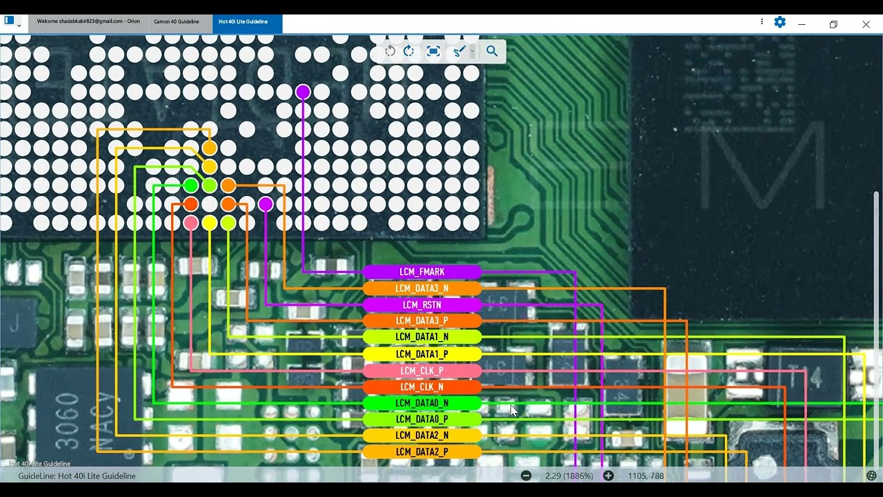 星因子デッキ 確認用 Infinix Hot 40i Lite X6836 LCD Display Circuit | Complete Hardware