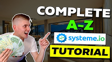 Systeme.io Tutorial - FREE Complete Tutorial (Sales Funnels, Landing Pages, Email Marketing)
